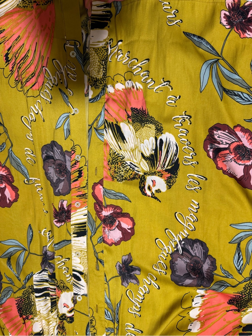 Free People Silky Nights Boho Blouse - Large - Oversized - Picture 11 of 14